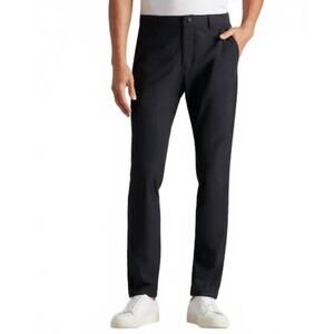 RHONE Black Commuter Pants Tech Work Pants Dress Pants | Size 35 slim fit